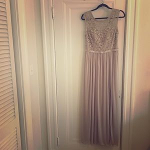 Women’s long bridesmaid dress